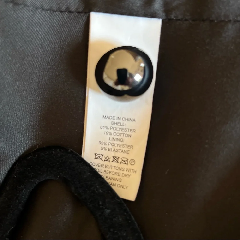 Kate Spade red black brocade jacket 2